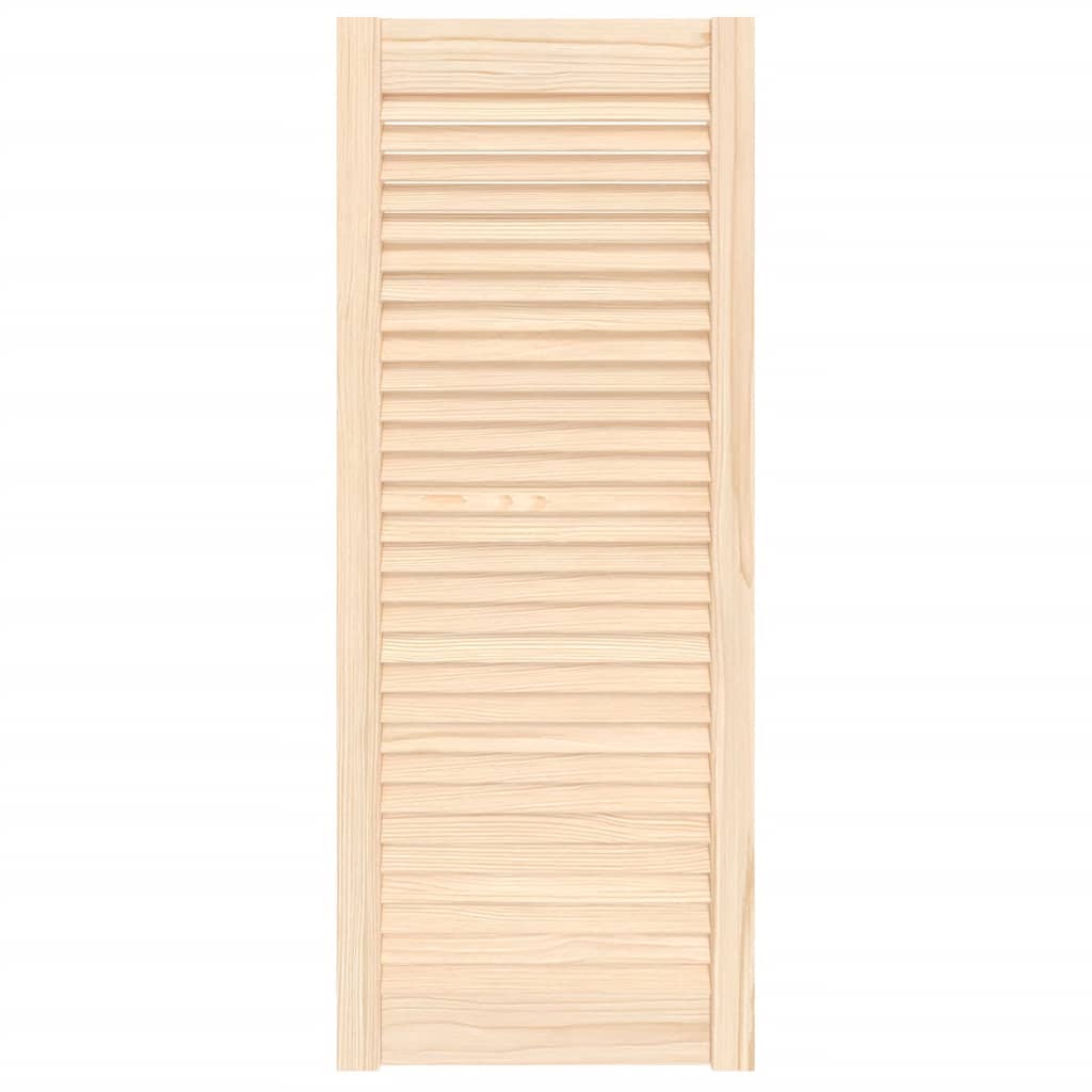 vidaXL Porte d'armoire à persiennes 99,3x39,4 cm bois de pin massif