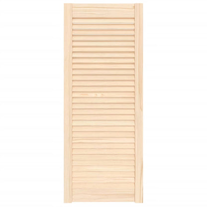 vidaXL Porte d'armoire à persiennes 99,3x39,4 cm bois de pin massif