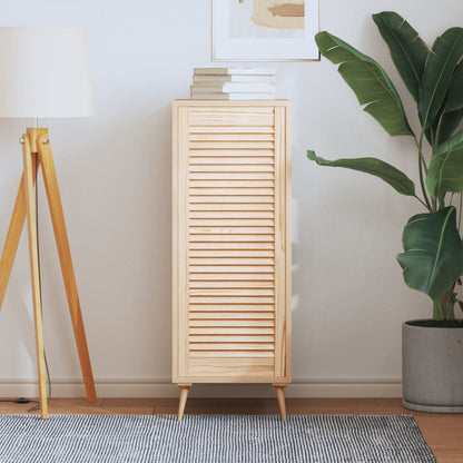 vidaXL Porte d'armoire à persiennes 99,3x39,4 cm bois de pin massif