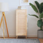 vidaXL Porte d'armoire à persiennes 99,3x39,4 cm bois de pin massif