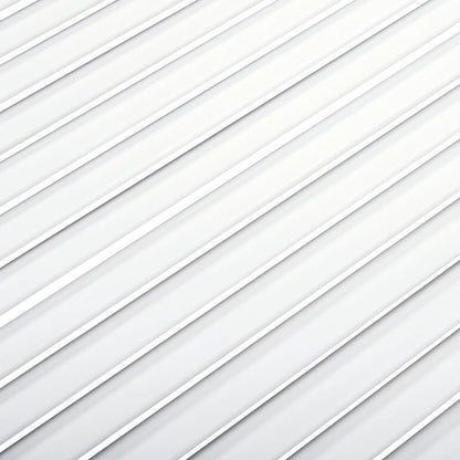vidaXL Portes d'armoire à persiennes 4 pcs blanc 69x39,4 cm pin massif