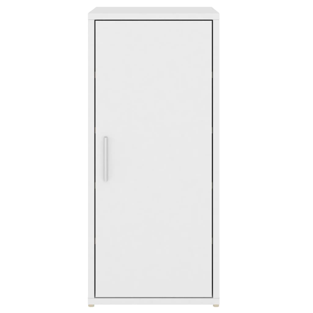 vidaXL Armoire à chaussures Blanc 32x35x70 cm Bois d’ingénierie