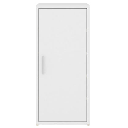 vidaXL Armoire à chaussures Blanc 32x35x70 cm Bois d’ingénierie