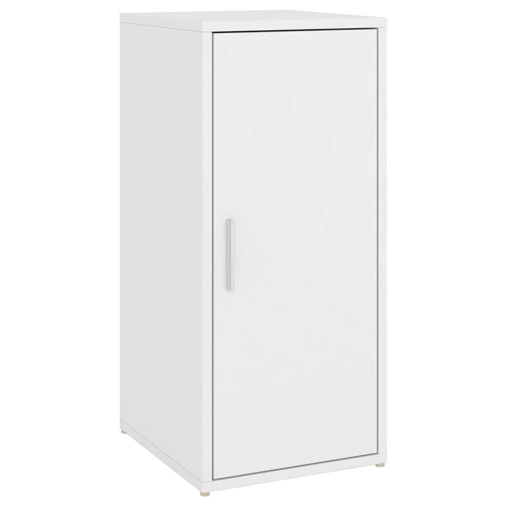 vidaXL Armoires à chaussures 2 pcs Blanc 32x35x70 cm Aggloméré