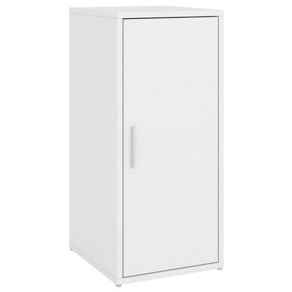 vidaXL Armoires à chaussures 2 pcs Blanc 32x35x70 cm Aggloméré