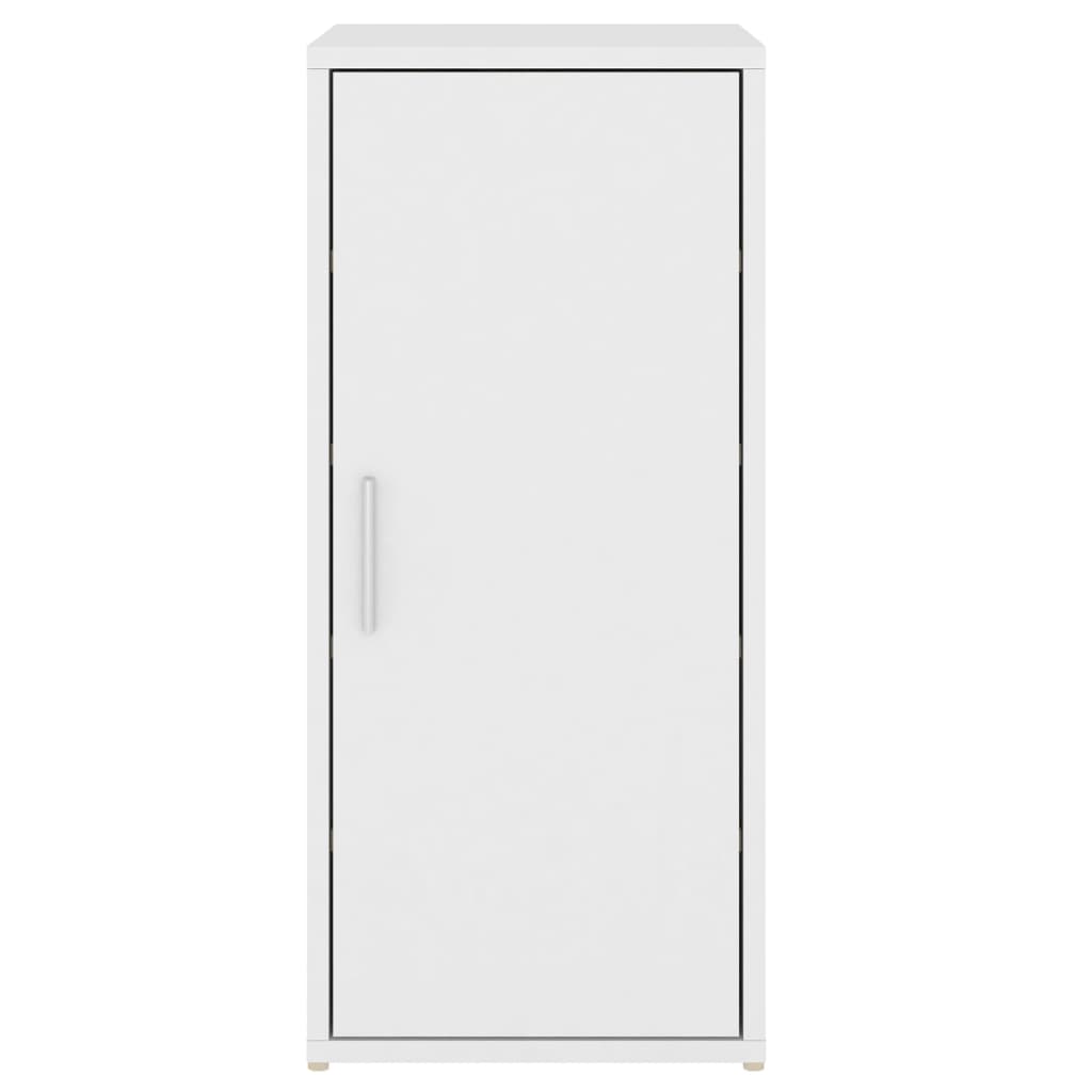 vidaXL Armoires à chaussures 2 pcs Blanc 32x35x70 cm Aggloméré