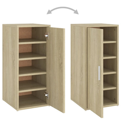 vidaXL Armoire à chaussures Chêne sonoma 32x35x70 cm Aggloméré