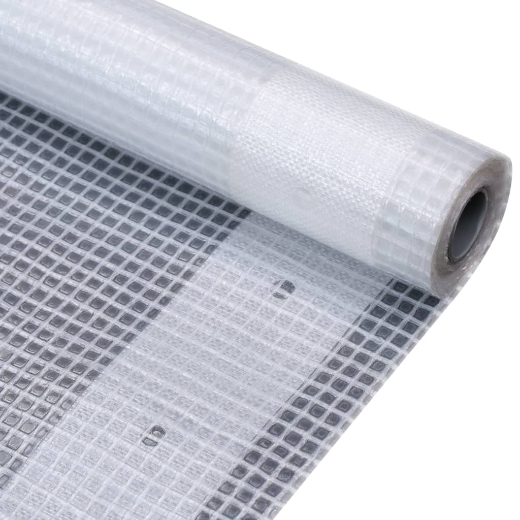 vidaXL Bâches Leno 2 pcs 260 g/m² 2x5 m Blanc