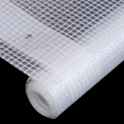 vidaXL Bâches Leno 2 pcs 260 g/m² 2x5 m Blanc