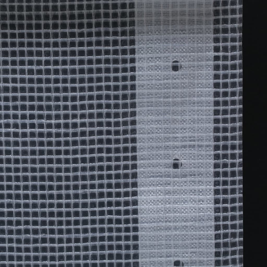 vidaXL Bâches Leno 2 pcs 260 g/m² 2x5 m Blanc