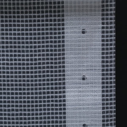 vidaXL Bâches Leno 2 pcs 260 g/m² 2x5 m Blanc