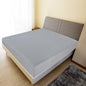 vidaXL Draps-housses Jersey 2 pcs Gris 100x200 cm Coton