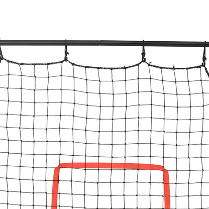 vidaXL Rebondisseur de softball 88x79x137 cm Acier