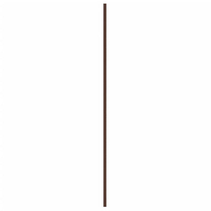 vidaXL Panneaux de toiture 12 pcs Acier galvanisé Marron 80x45 cm