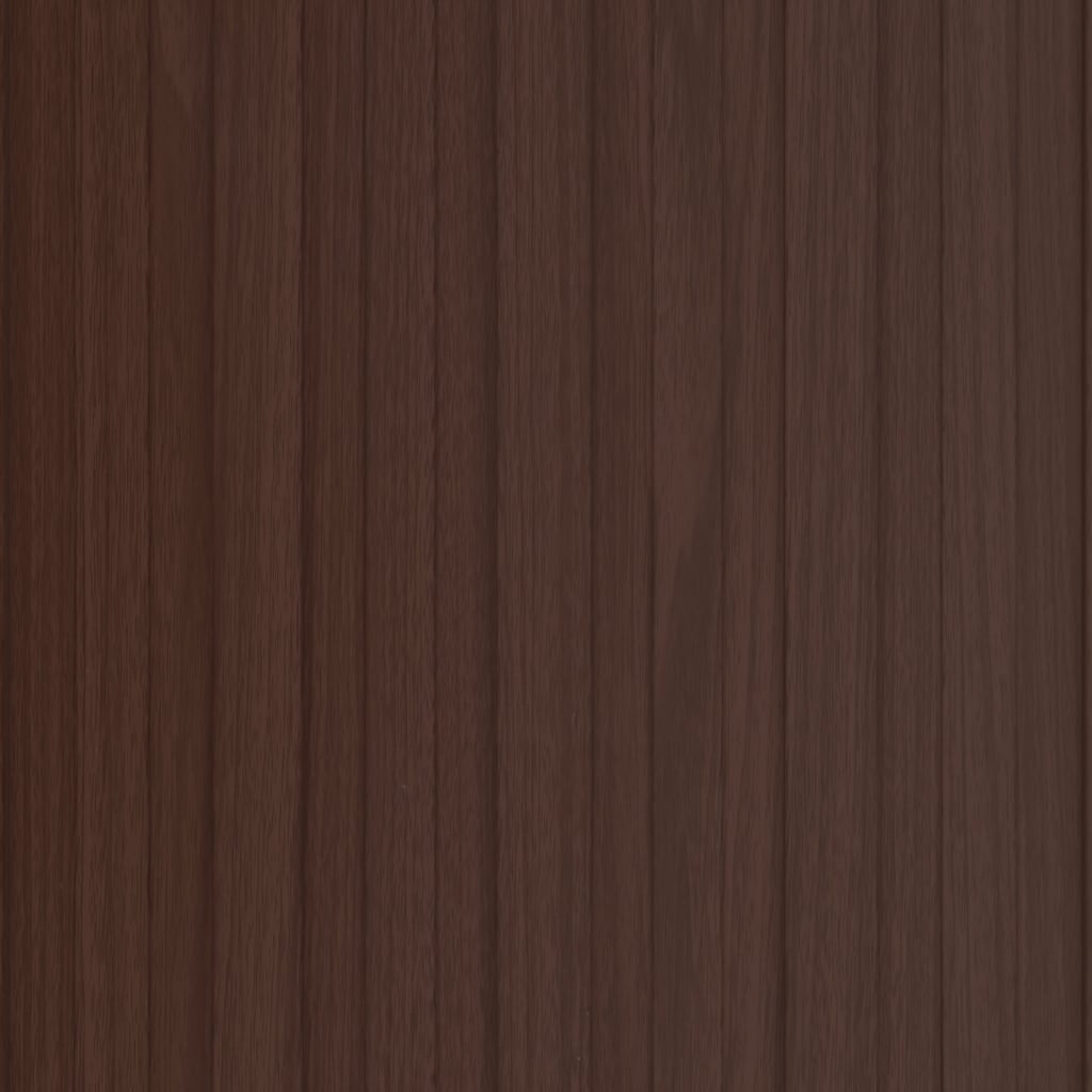 vidaXL Panneaux de toiture 12 pcs Acier galvanisé Marron 80x45 cm