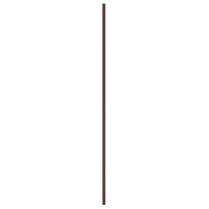 vidaXL Panneaux de toiture 36 pcs Acier galvanisé Marron 80x45 cm