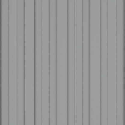 vidaXL Panneaux de toiture 12 pcs Acier galvanisé Gris 100x45 cm