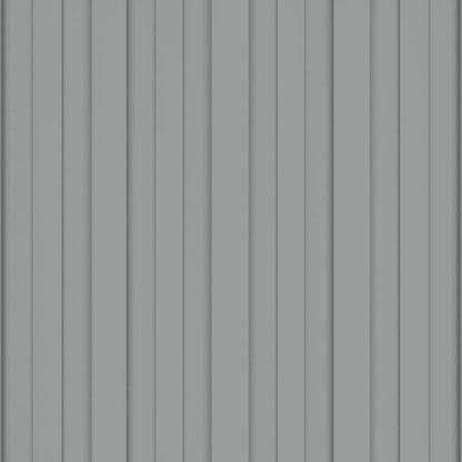 vidaXL Panneaux de toiture 36 pcs Acier galvanisé Gris 100x45 cm