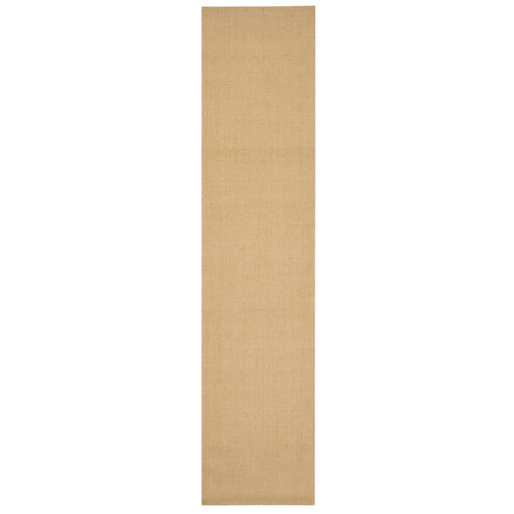 vidaXL Tapis Sisal naturel 66x300 cm