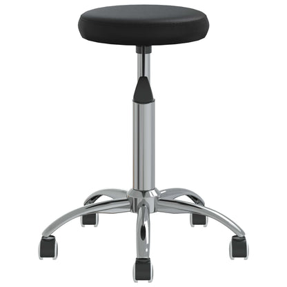 vidaXL Tabouret de massage Similicuir Noir