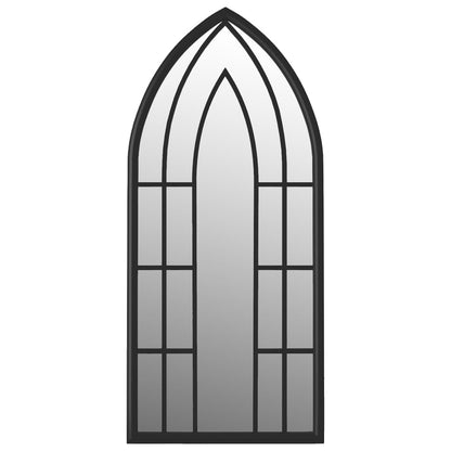 vidaXL Miroir Noir 70x30 cm Fer pour utilisation à l'intérieur
