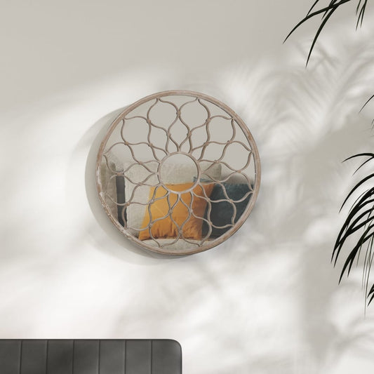 vidaXL Miroir Sable 60x3 cm Fer pour utilisation à l'intérieur