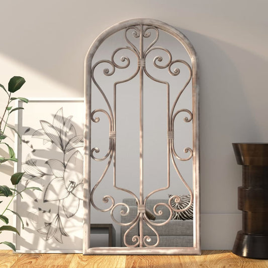 vidaXL Miroir Sable 100x45 cm Fer pour utilisation à l'intérieur