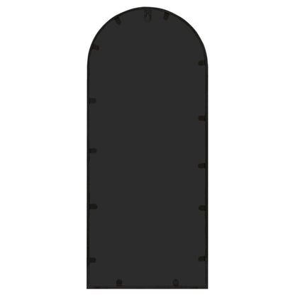 vidaXL Miroir Noir 100x45 cm Fer pour utilisation à l'intérieur