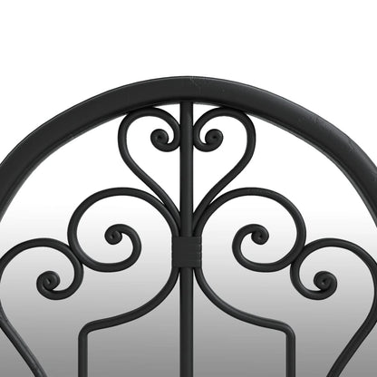 vidaXL Miroir Noir 100x45 cm Fer pour utilisation à l'intérieur