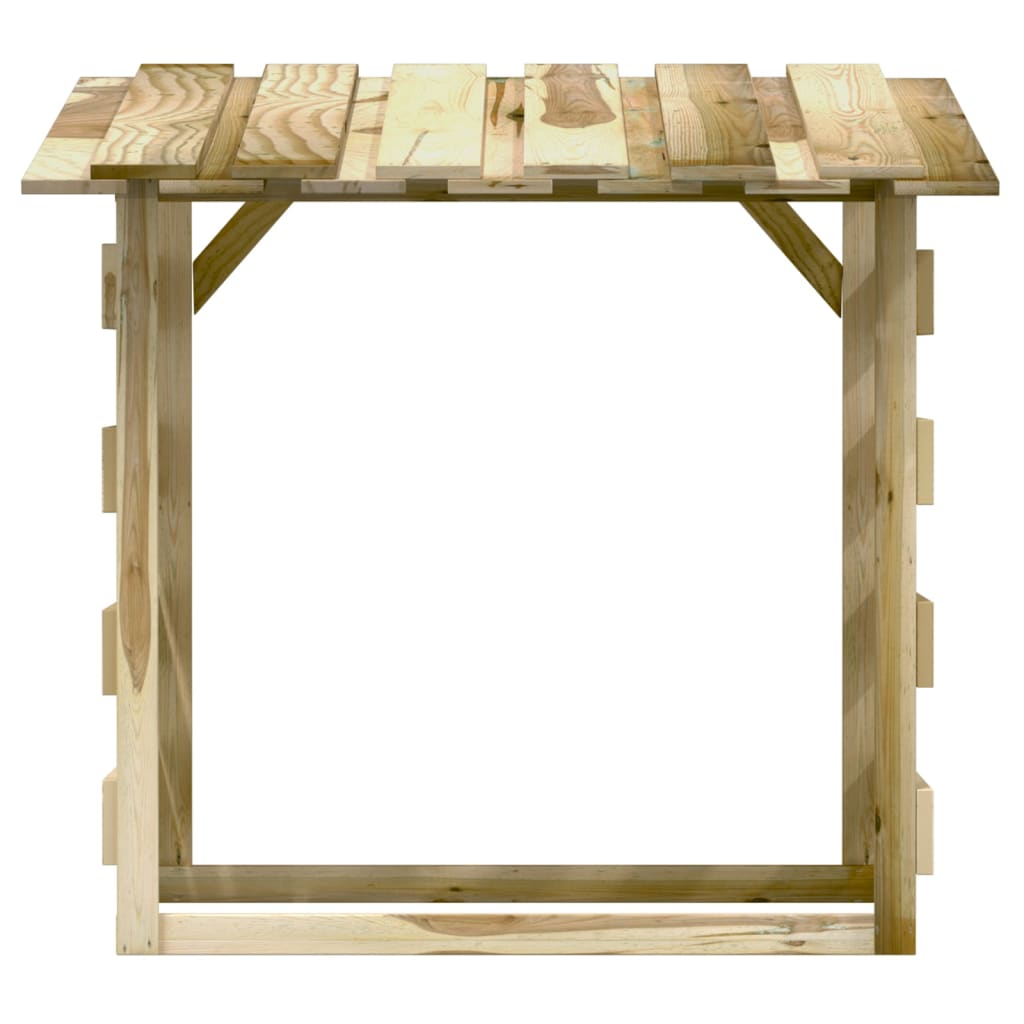 vidaXL Pergola avec toit 100x90x100 cm Bois de pin imprégné