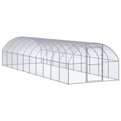 vidaXL Poulailler d'extérieur 3x10x2 m Acier galvanisé