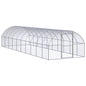 vidaXL Poulailler d'extérieur 3x10x2 m Acier galvanisé