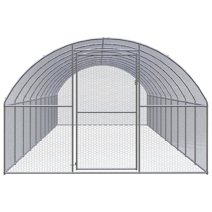 vidaXL Poulailler d'extérieur 3x10x2 m Acier galvanisé