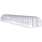 vidaXL Poulailler d'extérieur 3x16x2 m Acier galvanisé