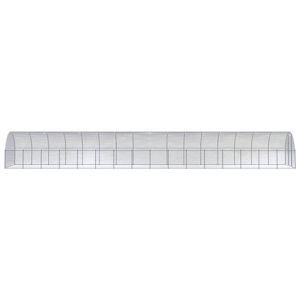 vidaXL Poulailler d'extérieur 3x16x2 m Acier galvanisé