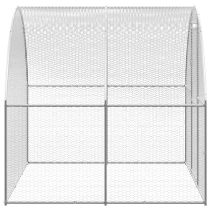 vidaXL Poulailler d'extérieur 3x16x2 m Acier galvanisé