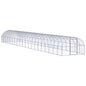 vidaXL Poulailler d'extérieur 3x20x2 m Acier galvanisé