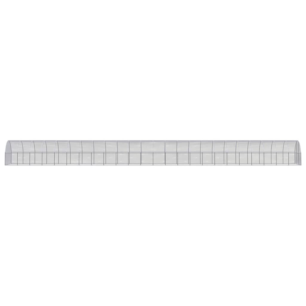 vidaXL Poulailler d'extérieur 3x24x2 m Acier galvanisé