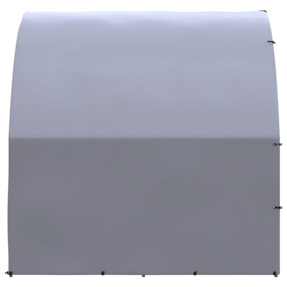 vidaXL Poulailler d'extérieur 3x8x2 m Acier galvanisé