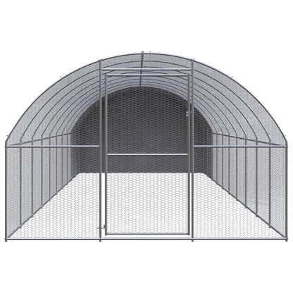 vidaXL Poulailler d'extérieur 3x10x2 m Acier galvanisé