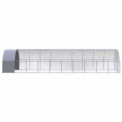 vidaXL Poulailler d'extérieur 3x10x2 m Acier galvanisé