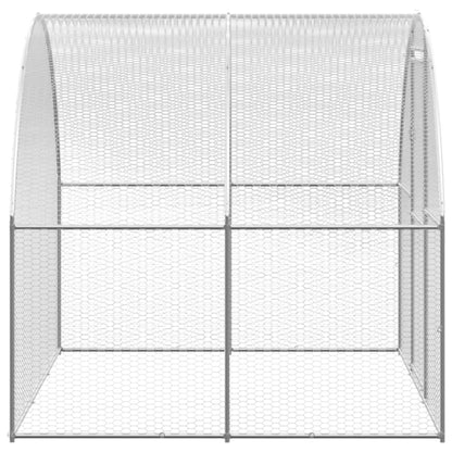 vidaXL Poulailler d'extérieur 3x12x2 m Acier galvanisé
