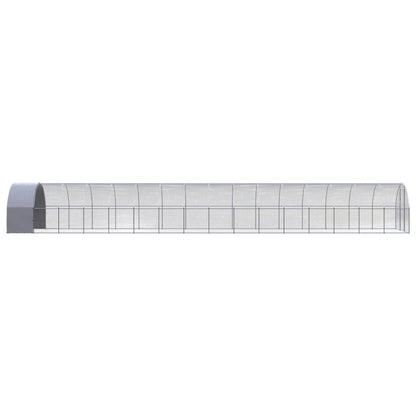 vidaXL Poulailler d'extérieur 3x16x2 m Acier galvanisé