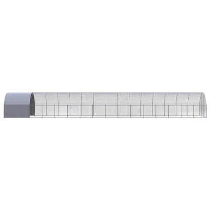 vidaXL Poulailler d'extérieur 3x16x2 m Acier galvanisé