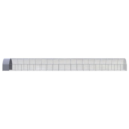 vidaXL Poulailler d'extérieur 3x20x2 m Acier galvanisé