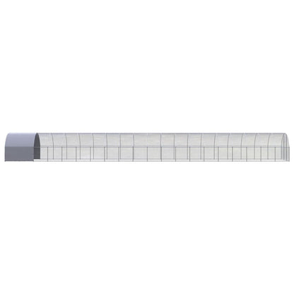 vidaXL Poulailler d'extérieur 3x20x2 m Acier galvanisé