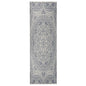 vidaXL Tapis à tissage plat d'extérieur 80x250 cm Motif bleu