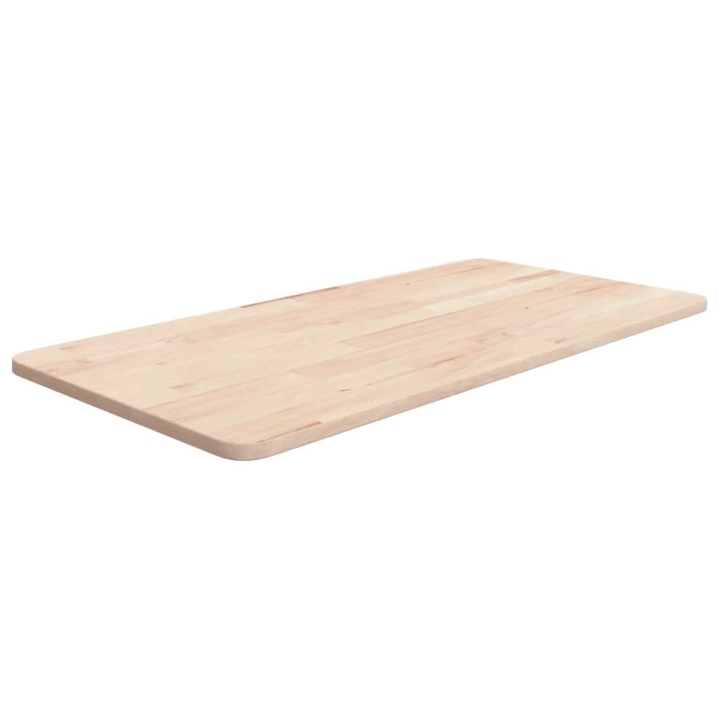 vidaXL Comptoir de salle de bain 80x40x1,5 cm Bois massif non traité