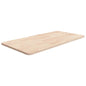 vidaXL Comptoir de salle de bain 80x40x1,5 cm Bois massif non traité