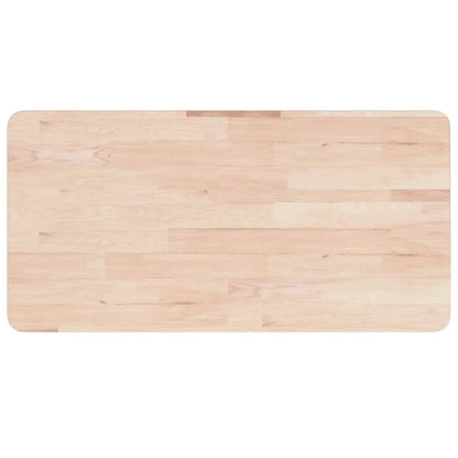 vidaXL Comptoir de salle de bain 80x40x1,5 cm Bois massif non traité